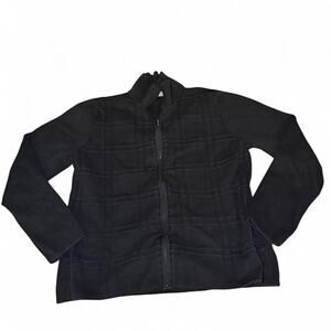 Croft barrow black zip 100% cotton